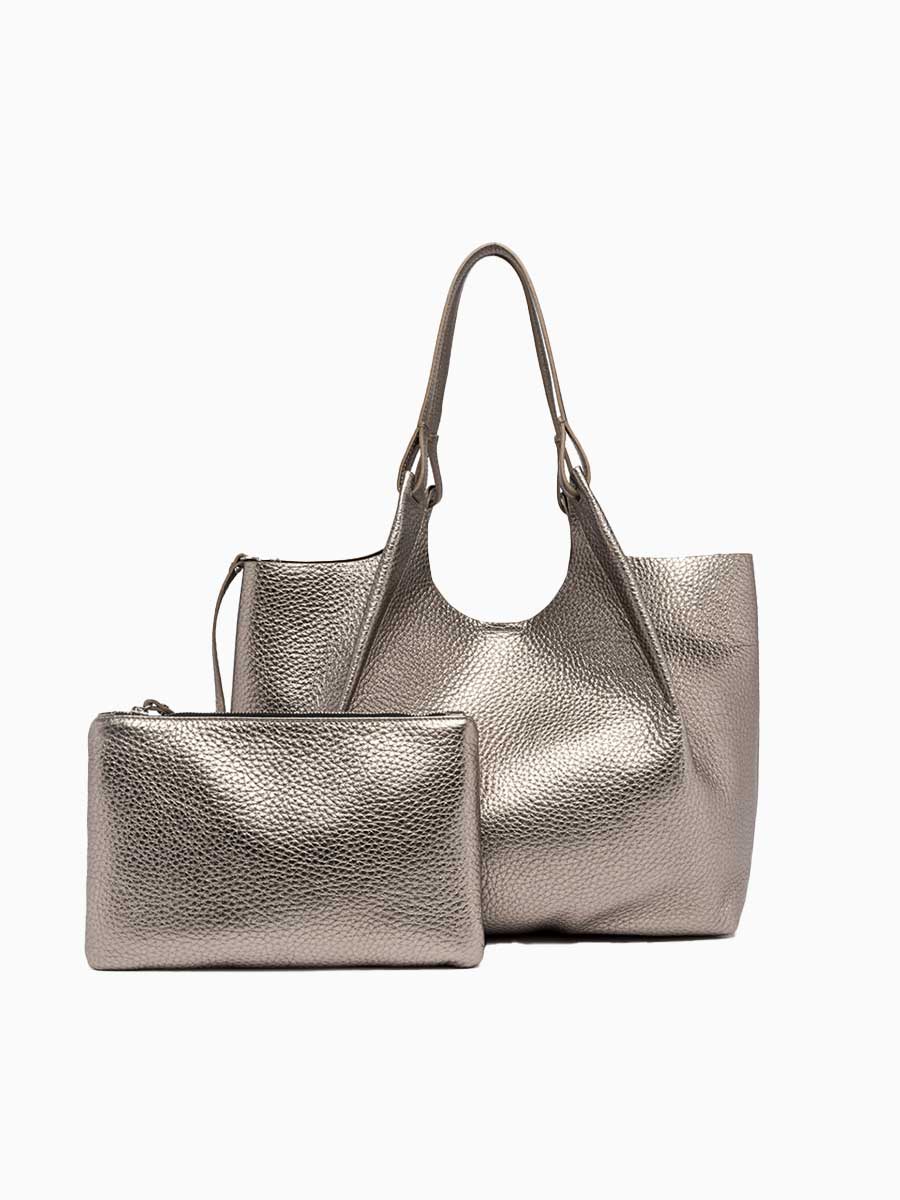 Shopper DUA in Silber von Gianni Chiarini