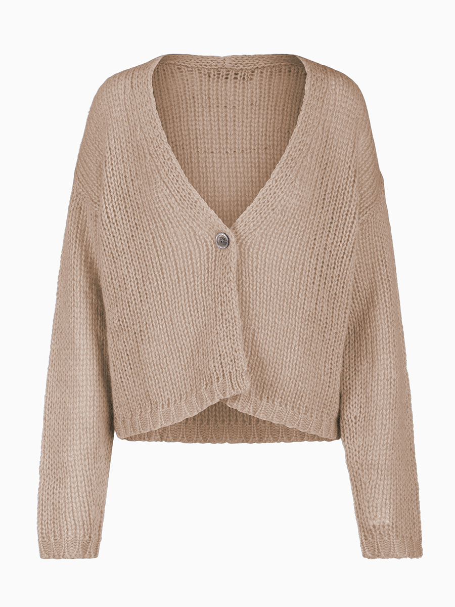 Cardigan in beige von The Mercer N.Y.