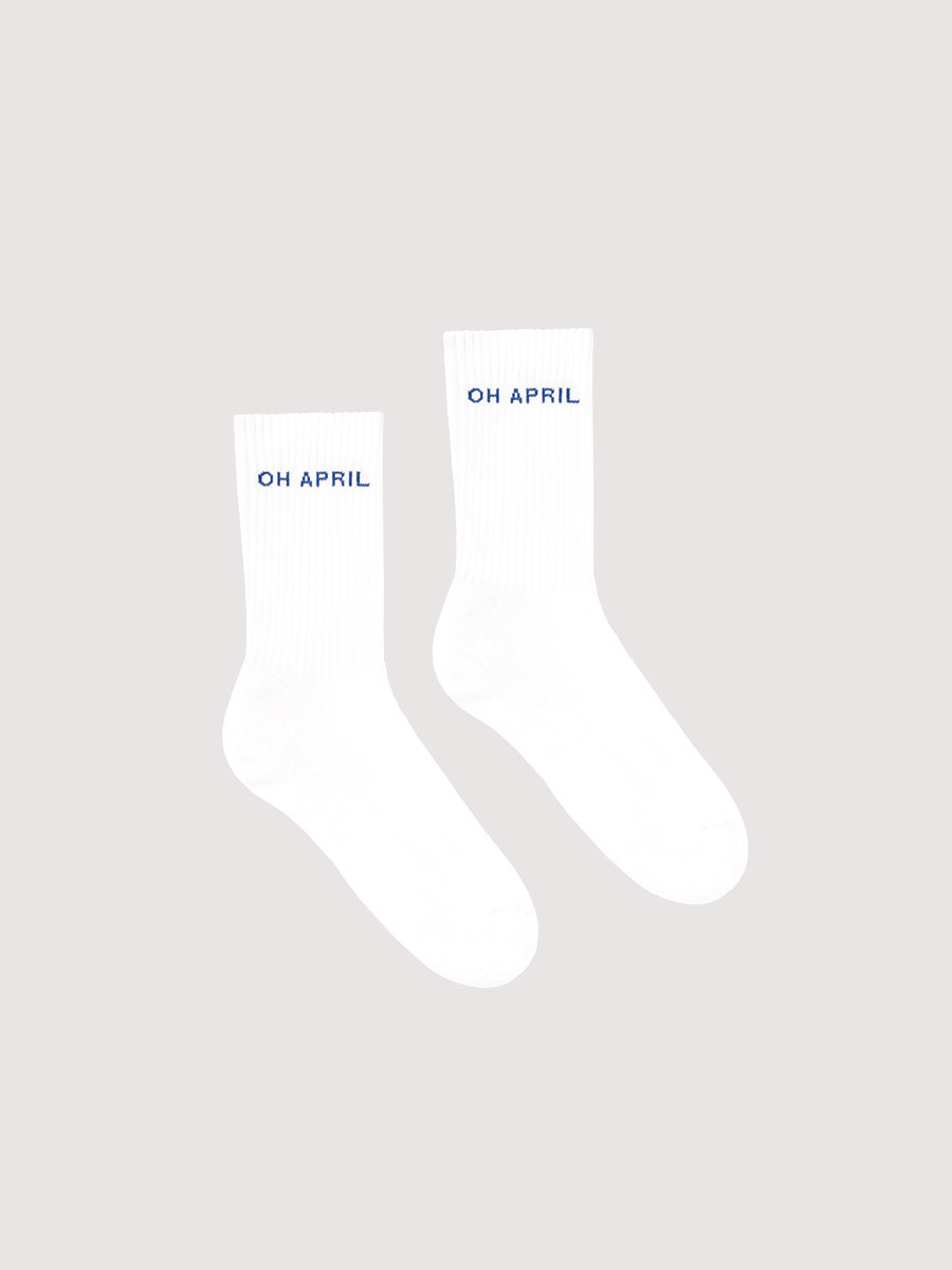 Socken STEFFI in Blau von OH APRIL