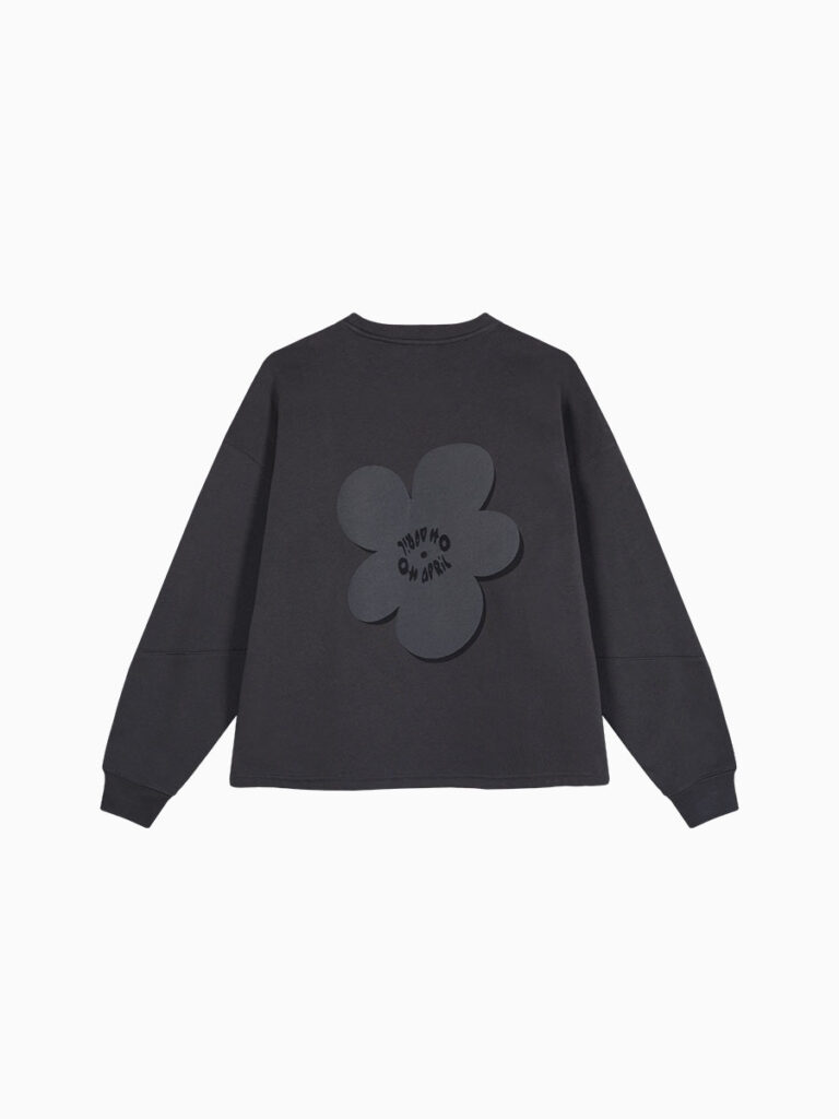 Sweatshirt dunkelgrau von OH APRIL