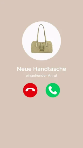 Der Anruf, von dem Sie nie dachten, dass Sie ihn brauchen. 👜
