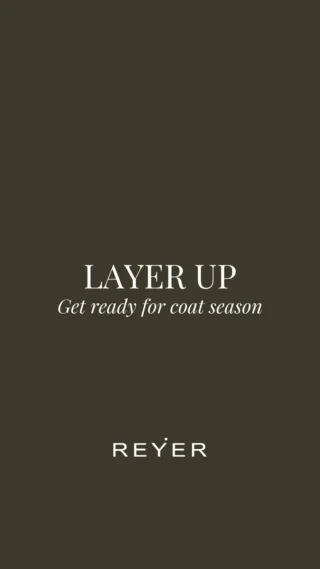 Layer up. Get ready for coat season. 🧥✨

Birgit zeigt Ihnen unser neues Label und die schönsten Pieces für die kommende Mantelsaison. 🤎 Von lässig bis elegant - jetzt darf wieder ordentlich gelayert werden. 🍂

Das neue Label ist bereits im Store & online erhältlich. 🛍️

LINK kommentieren und Sie bekommen den direkten Link zur Onlineshop-Seite ganz bequem per DM. 💌
 
#reyerlooks #coatseason #herbstmode #fallfashion #layering