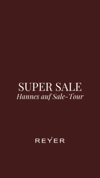 Hannes nimmt Sie mit auf einen Rundgang durch unseren SUPER SALE und zeigt einige der vielen reduzierten Fashion-Pieces. Von Anine Bing, AMI Paris, C.P. Company, Go Franck und vielen weiteren Marken - teilweise mit bis zu -70 %. 👀

Zwei Tage, besondere Designer-Pieces und attraktive Preise.

📅 24. & 25. September
📍 Exklusiv im REYER Store in Hallein

Wir freuen uns auf Ihren Besuch. 🤎

#reyerlooks #supersale #fashionsale